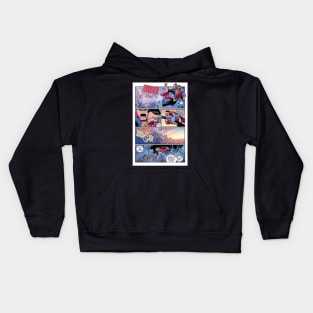 comic strip invincible Kids Hoodie